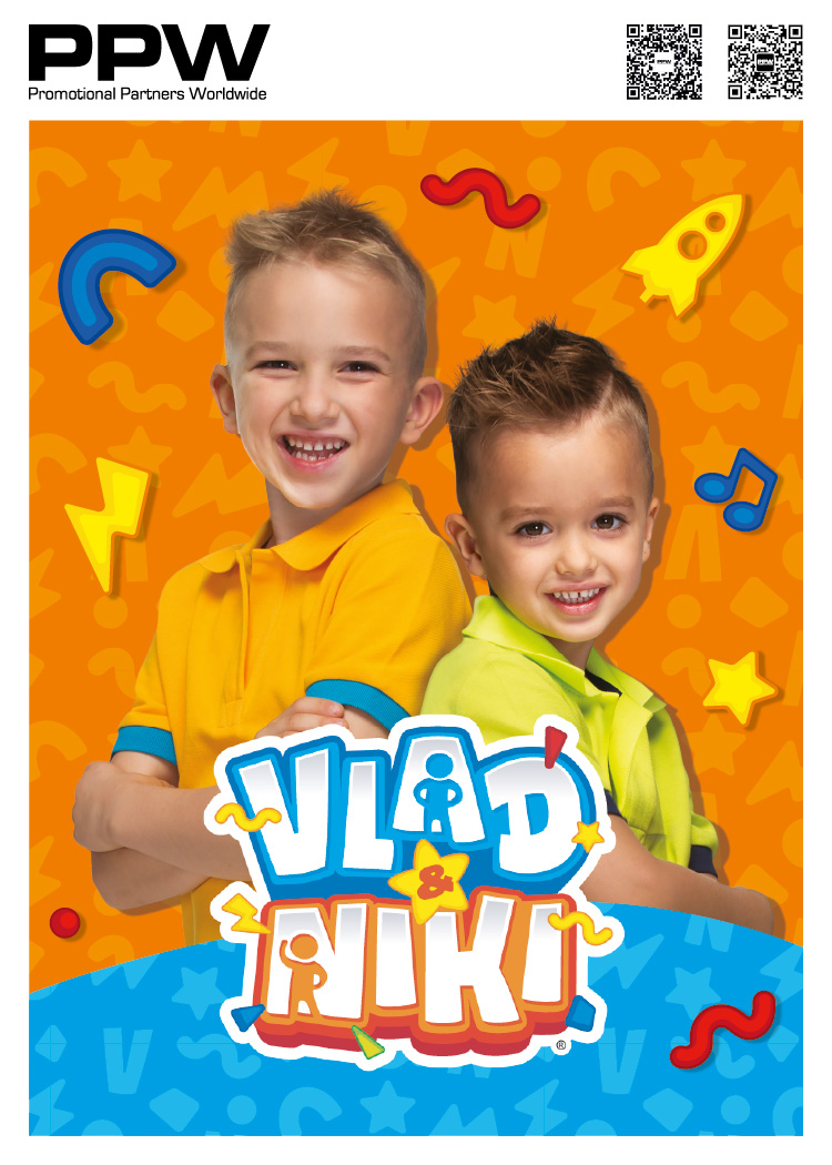 Vlad & Niki brand artwork