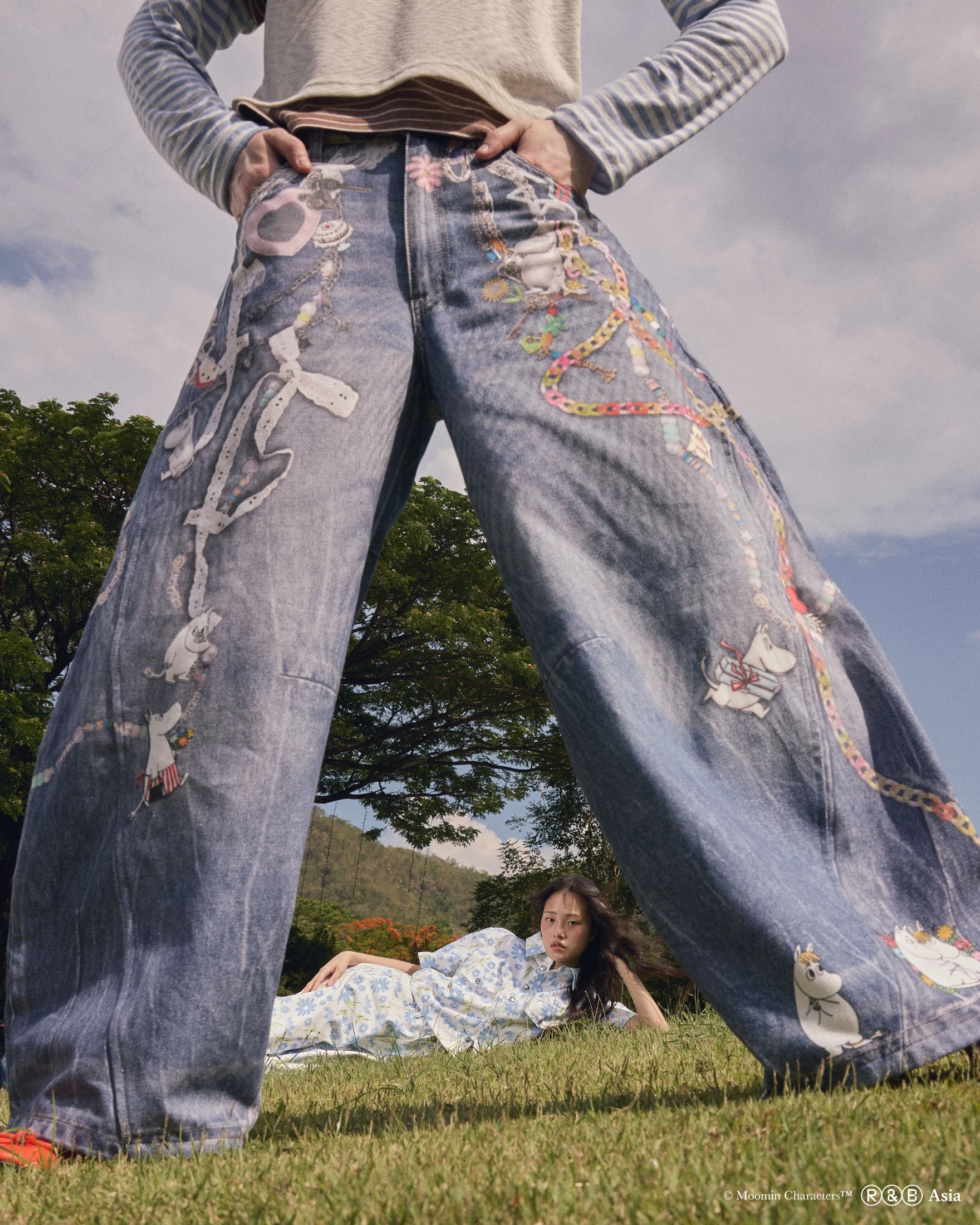 Gentlewoman Moomin fashion campaign