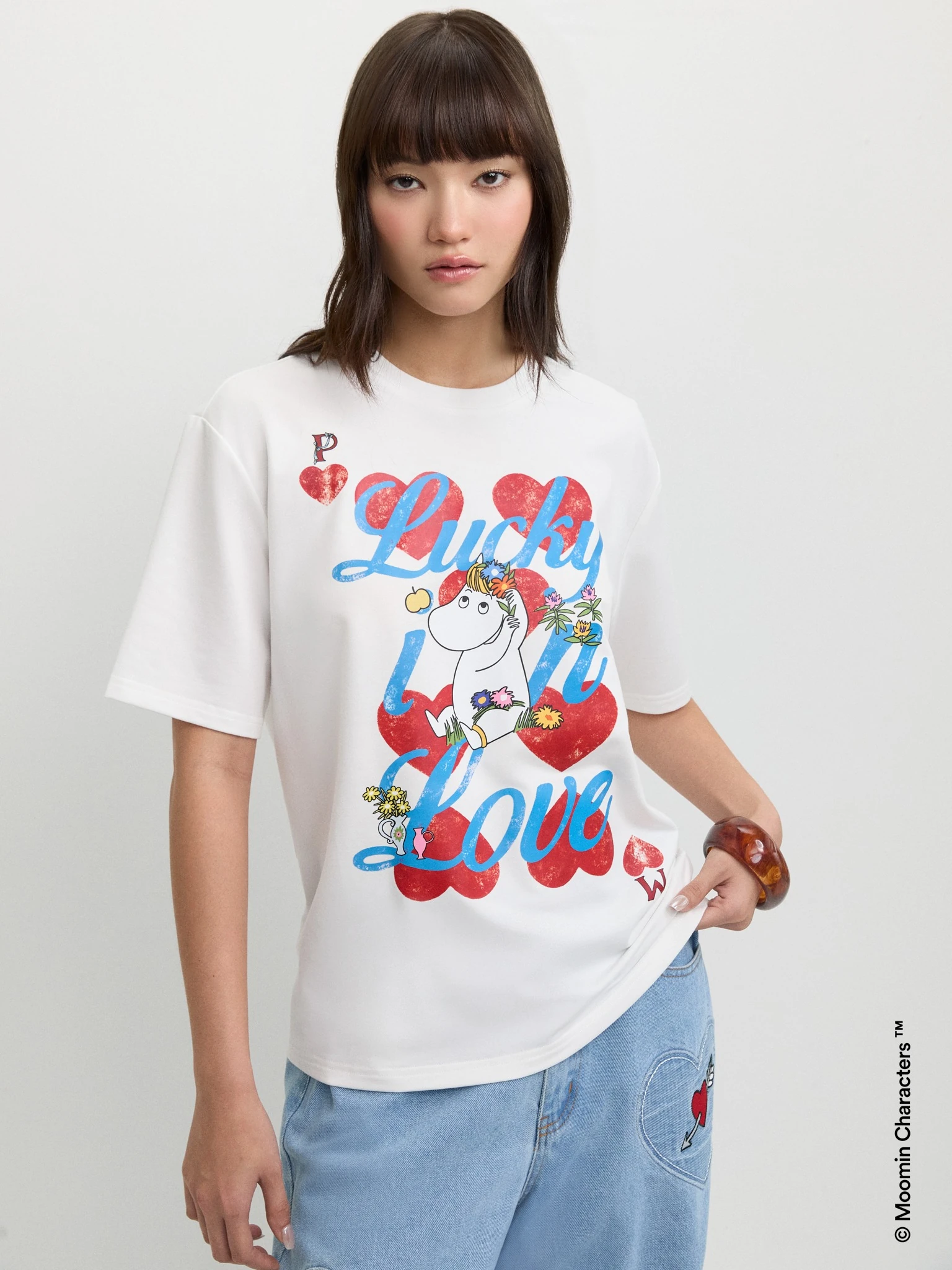Pomelo Moomin graphic T-shirt campaign